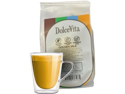 19894 dolce vita golden milk kapsle do lavazza a modo mio 16 ks