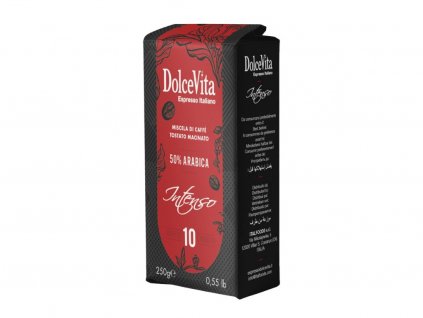 dolce vita intenso ground coffee 250g