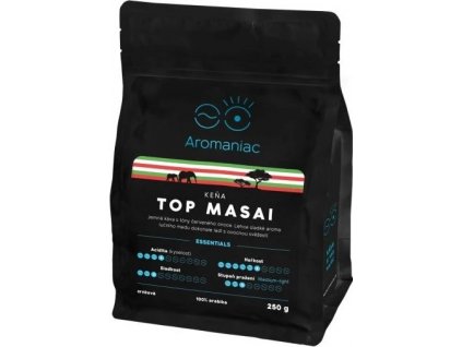 kava aromaniac kena top masai beans 250g best coffee cz