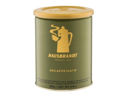 hausbrandt decaffeinated ground coffee 250g