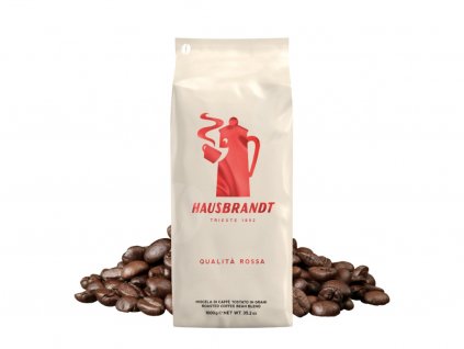 hausbrandt qualita rossa coffee beans 1kg