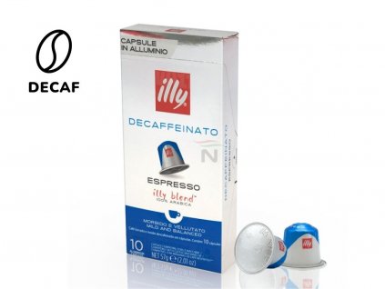 illy decaffeinated decaffeinated capsules for nespresso 10 pcs