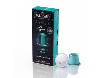 Lollocaffe specialty giove capsules nespresso aluminum 10 pcs best coffee cz10