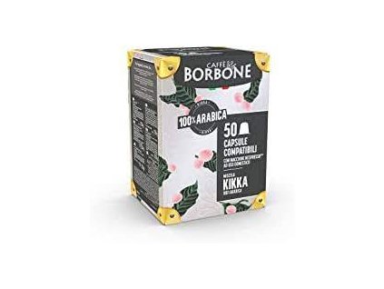 Caffe Borbone Miscela Kikka 100% Arabica 50 capsules best coffee Czech Republic