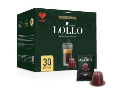 coffee capsules lollo caffe nero espresso for nespresso 30 pieces