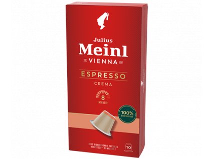 julius meinl nespresso espresso crema 10 pcs best coffee cz