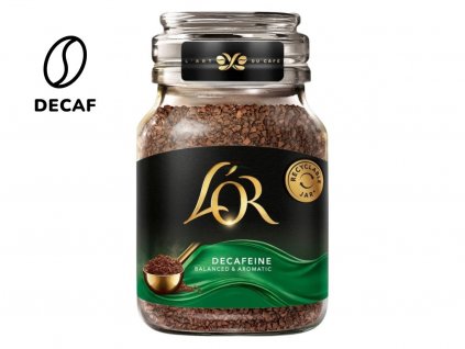 l or decafeine instant decaffeinated coffee 100g