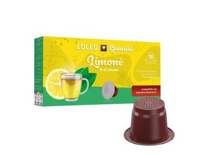 lollo caffe tea with lemon nespresso capsules 10 pcs