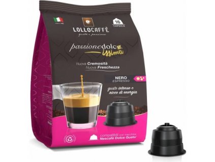 nero lollo caffe espresso 16 capsule dolce gusto the best coffee