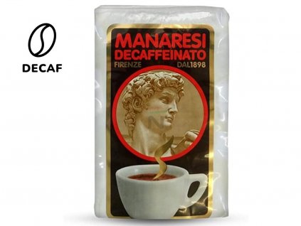 manaresi decaffeinated decaffeinated ground coffee 250g