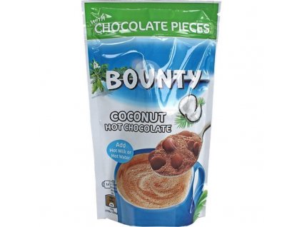 Bounty coconut hot chocolate the best coffee Czech Republic