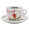 Hausbrandt Fluid Cappuccino Cup and Saucer 180 ml