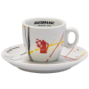 Hausbrandt Fluid Espresso cup and saucer 70 ml