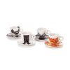 Illy Art Collection 2024 GENESI cappuccino cups with saucers 4 x 160 ml best coffee