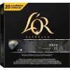 L'OR Espresso Onyx Intensity 12 aluminum capsules for Nespresso® 20 pcs