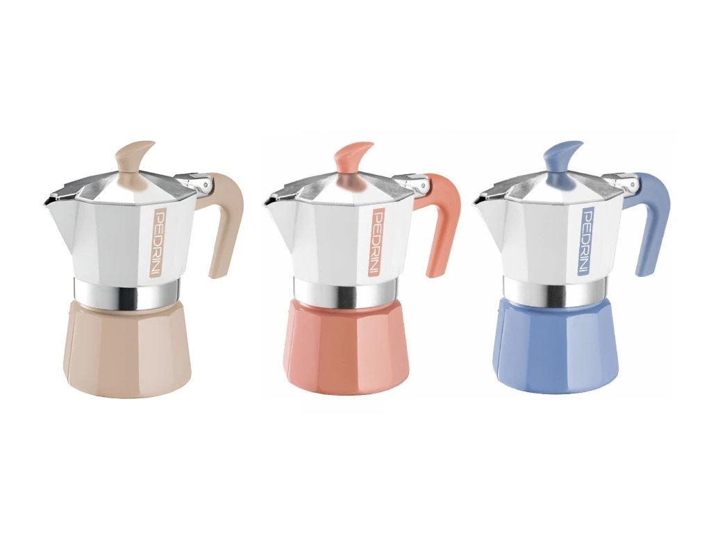 Pedrini MyMoka Color 3 porciones