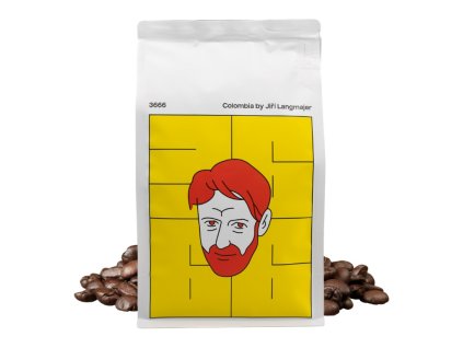 3666 Colombia de Jiri Langmajer Café en grano 500 g