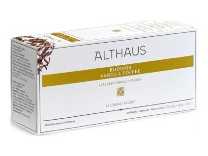Althaus Rooibos Toffee de Vainilla 60 g, el mejor café de la República Checa