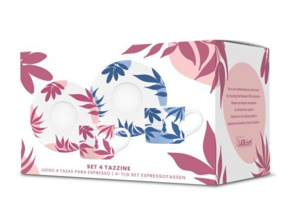 Juego de 4 platillos Bialetti Primavera 60 ml Best Coffee CZ