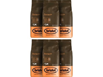 Bristot Buongusto 6 kg granos de café Nekafé CZ
