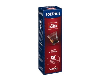 Cápsulas Caffè Borbone Red de Caffè Italia (10 unidades), el mejor café de la República Checa.