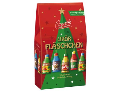 Botellas de licor Casali de 205 g, el mejor café de la República Checa.