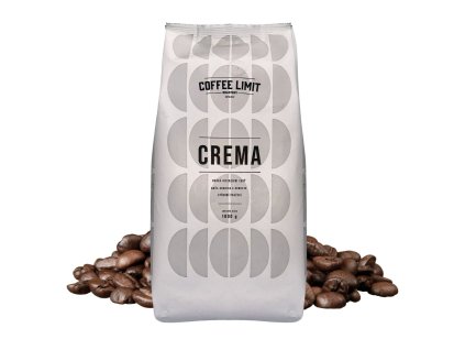 Café Crema, límite de granos de café, el mejor café de la República Checa