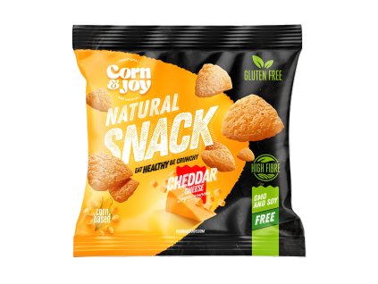 Snack de queso cheddar Corn & Joy 40 g