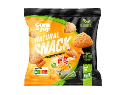 Snack Corn & Joy Jalapeño y Cheddar 40 g