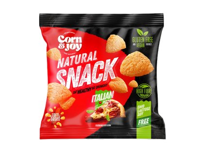 Pizza snack de maíz y alegría 40 g