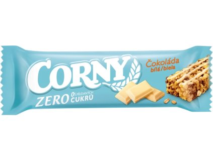 Chocolate blanco Corny Zero 20 g, el mejor café cz
