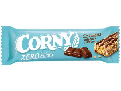 Chocolate con leche Corny Zero 20 g, el mejor café cz