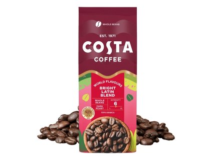 Granos de café Costa Coffee Bright Blend Checo