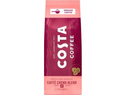 Costa Coffee Crema Blend, molido, 200 g, el mejor café de la República Checa