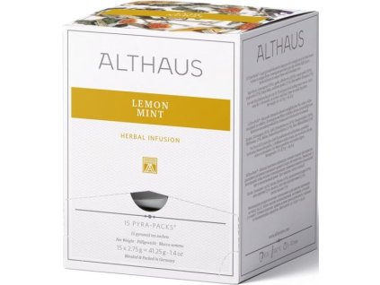 Althaus Lemon Mint Pyra (paquete de 41 g) El mejor café de la República Checa