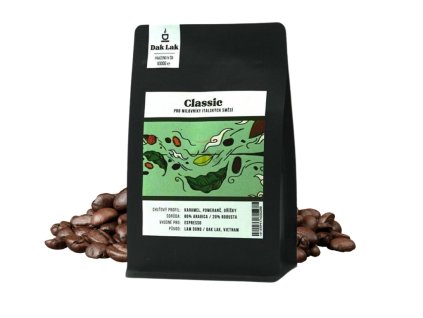 Café vietnamita recién tostado espresso clásico 250 g