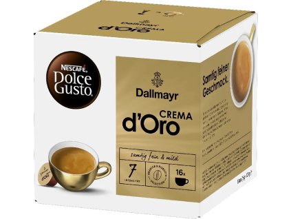 Dallmayr Crema Oro 16 cápsulas Dolce Gusto, el mejor café de la República Checa