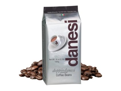 Granos de café danés doppio 1 kg, el mejor café checo