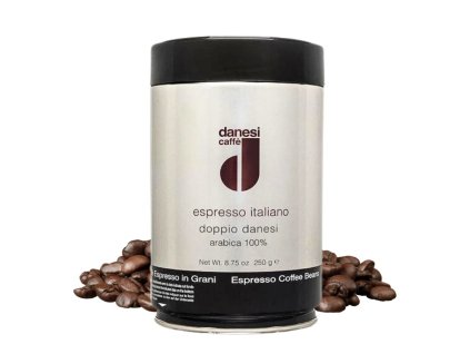 Granos de café danés doppio 250gr, el mejor café checo