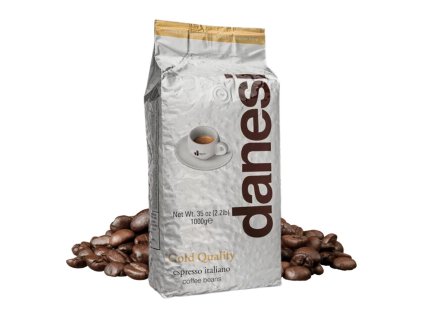 Granos de kava Danesi Gold (1 kg), el mejor café checo