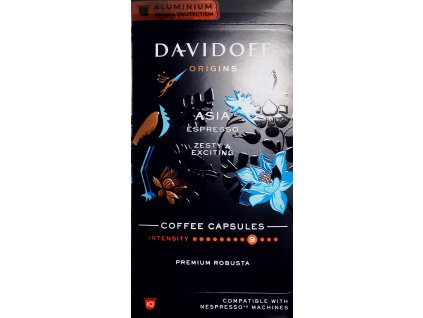 Davidoff Asia Espresso 10 piezas, el mejor café en cz