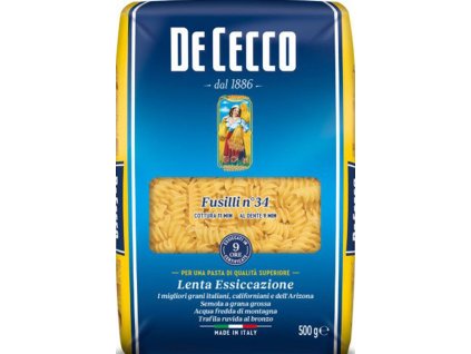 de cecco fusilli n 34 500g mejor café cz