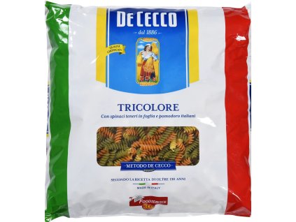 de cecco fusilli tricolor 3kg mejor café República Checa
