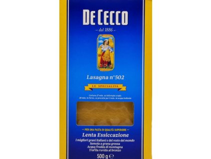 de cecco lasaña n 502 500g mejor café cz