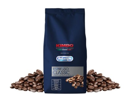 Café en grano DeLonghi Kimbo Espresso Classic (1 kg), el mejor café de la República Checa