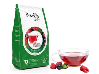 Infusión de hierbas Dolce Vita, mezcla de bosque para Dolce Gusto, el mejor café de la República Checa.