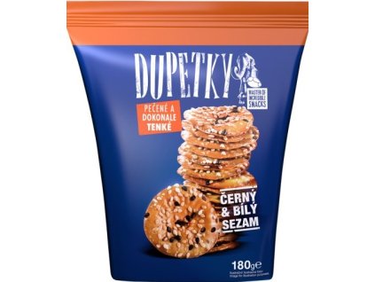 Semillas de sésamo blanco y negro Dupetky 180 g mejor café cz