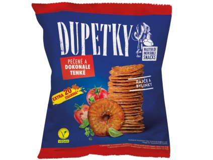 Dupetky Tomate y hierbas 70g