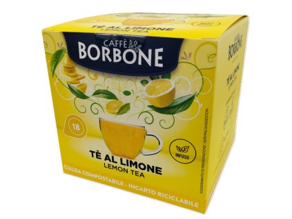 ESE POD Caffe Borbone Te al Limone Té de limón 18 piezas nejkafe cz