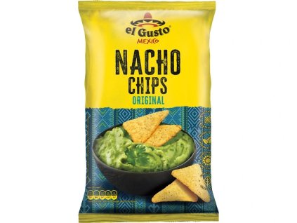 El Gusto MEXICO Nachos de Maíz Original 180 g